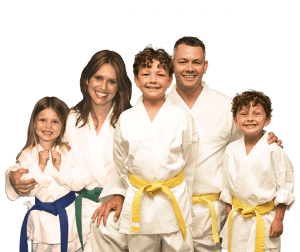 Martial Arts Lessons for Families in Ashburn VA - Group Family for Martial Arts Footer Banner
