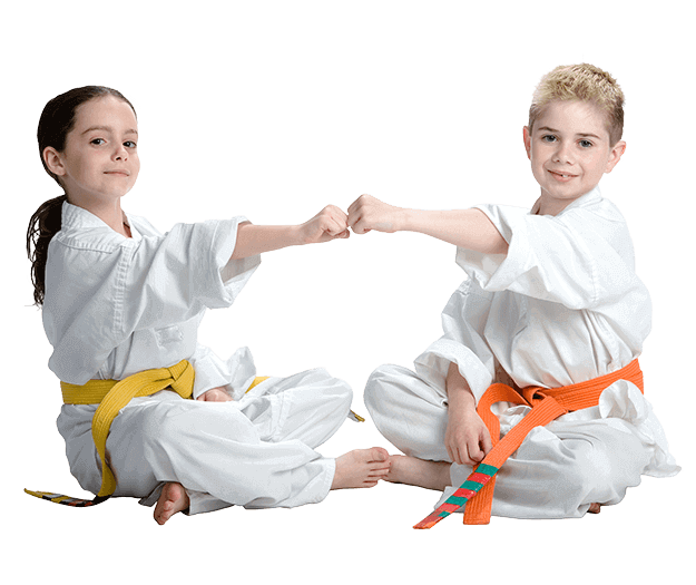 Martial Arts Lessons for Kids in Ashburn VA - Kids Greeting Happy Footer Banner